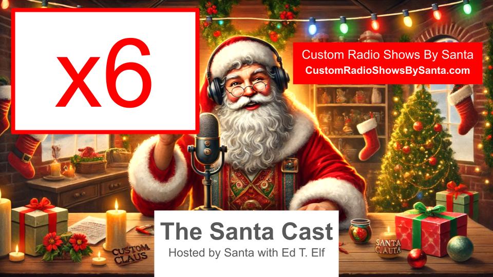 Custom Radio Show 6 Pack - Save $200