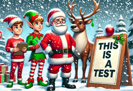 Santa makes you a Custom Radio Show Test